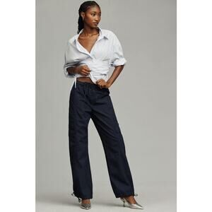 NWT Sanctuary Blue Cotton Cargo Pants - Size Small